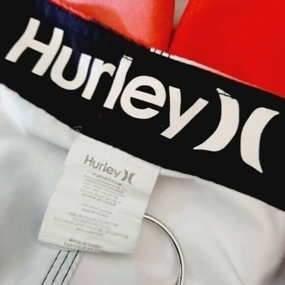 HURLEY Swim Board Shorts Men's Sz W 36 - Picture 8 of 9